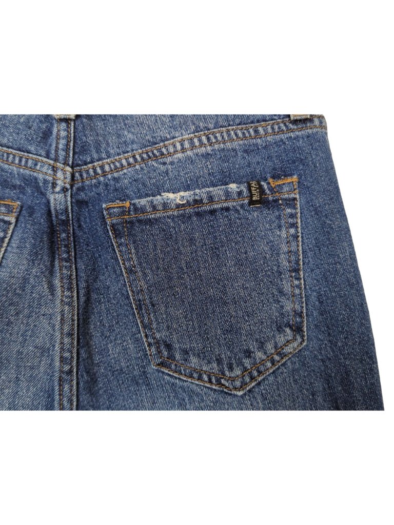 Buffalo David Bitton High Rise Bl15119 Girlfriend Relaxed Women Jeans 25 Sz 2 — image 8 of 8
